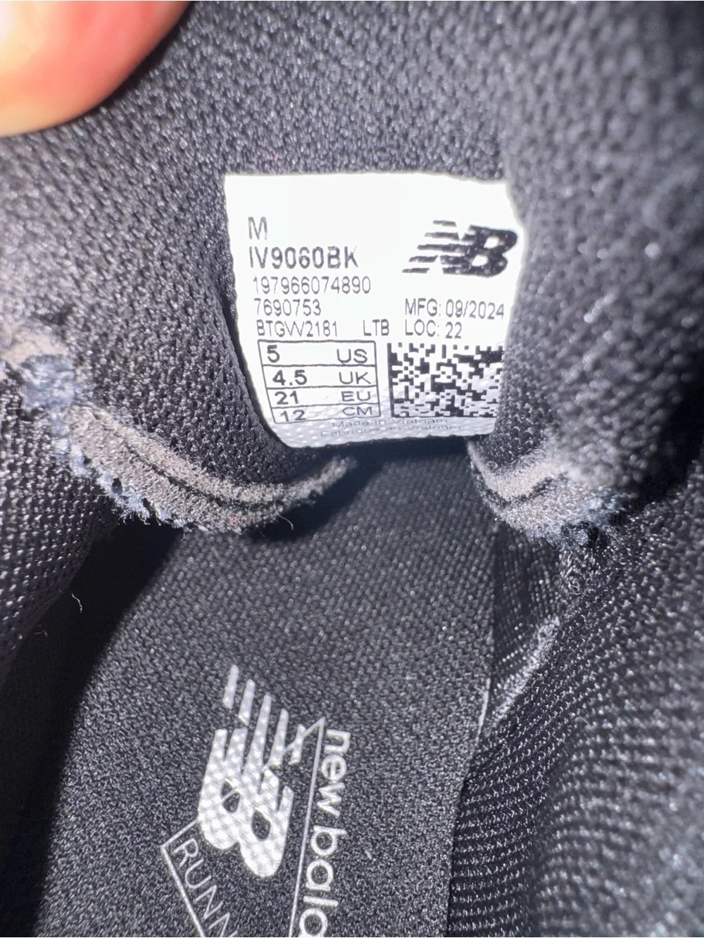 NEW BALANCE 9060 INFANT SHOES